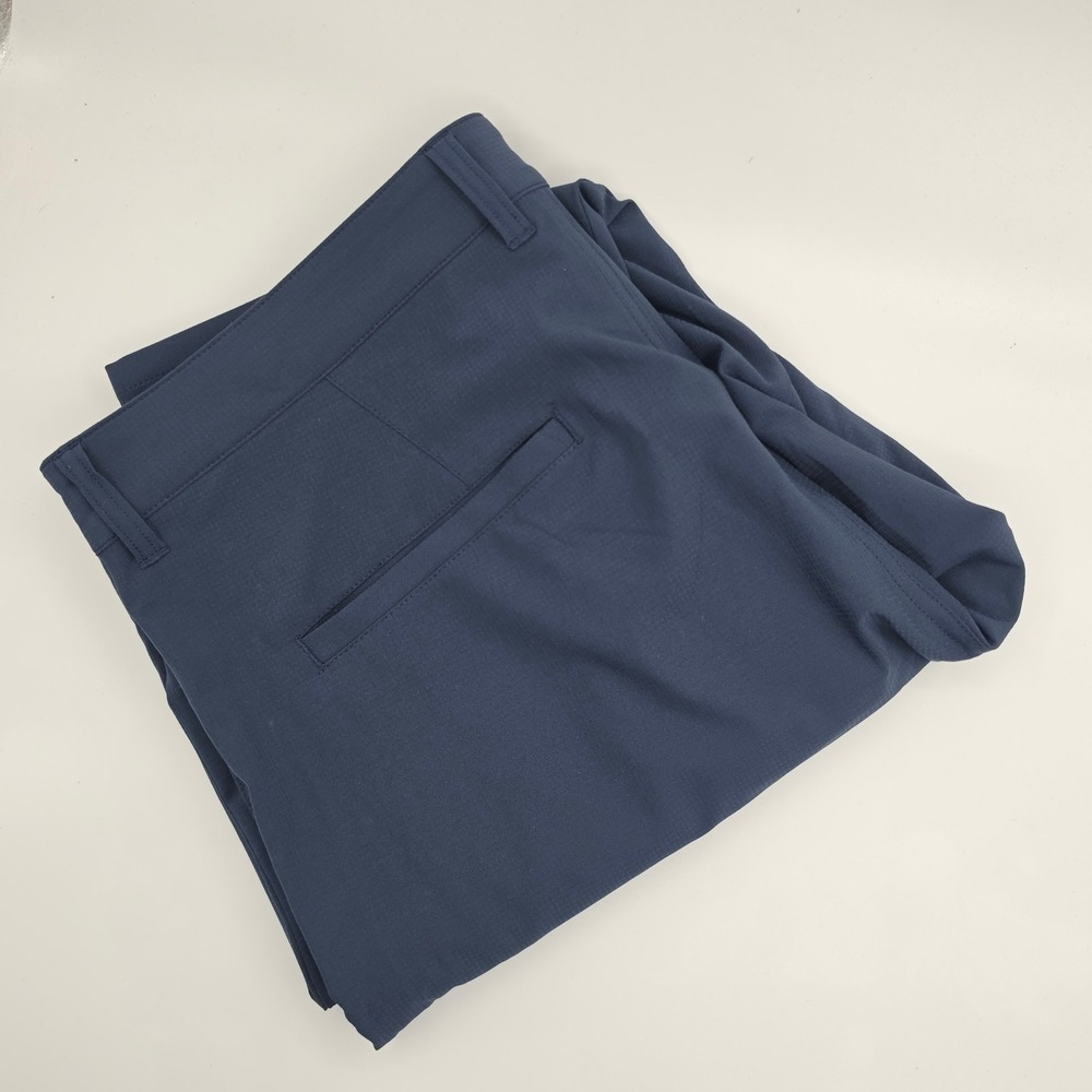 Travis Mathew Chino Pants Mens 34 Blue Business Office Stretch Performance Golf